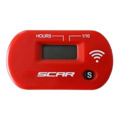 Cuenta horas inalambrico SCAR rojo SWHMR