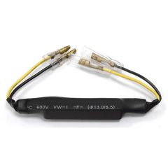 CABLE C/RELÉ INTERMITENTE LED UP TO 21W Electrical resistance for leds indicators 21 W. Special features: Multifuntional (4 flashing)...