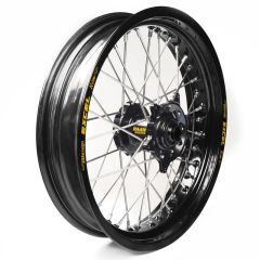 Rueda completa Haan Wheels aro negro 16,5-3,50 buje 1 35555/3/3 KTM 690 LC4 Enduro 2008...