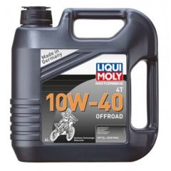 Garrafa de 4L aceite Liqui Moly semi-sintético 4T 10W-40 Off road 3056